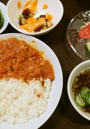 チキンとトマトのカレー-レシピのメイン写真