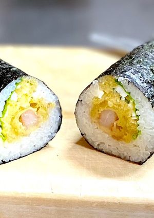 海老天とタルタルソースの海苔巻き-レシピのメイン写真