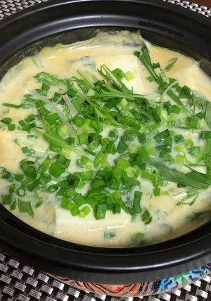 豆乳湯豆腐-レシピのメイン写真