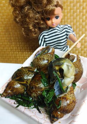 リカちゃん♡バイ貝ねぎにんにくナンプラー-レシピのメイン写真