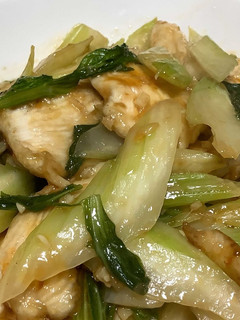セロリと鶏むね肉の香味豆板醤炒め-レシピのメイン写真