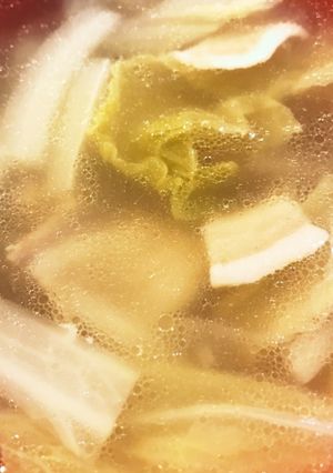 白菜とベーコンのスープ-レシピのメイン写真