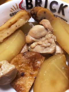 大根さつま揚げ鶏肉の煮物-レシピのメイン写真
