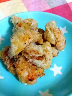 鶏皮のからあげ-レシピのメイン写真