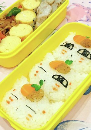 キャラ弁♡夏目友人帳♡ニャンコ先生(斑)-レシピのメイン写真