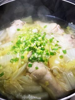 シンプル手羽元と白菜のスープ-レシピのメイン写真