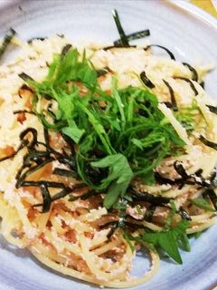 たらこパスタ-レシピのメイン写真