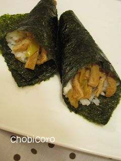 手巻き寿司の具☆きつね巻き-レシピのメイン写真