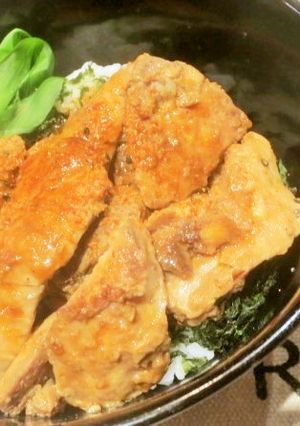 絶品マグロの生姜焼き丼-レシピのメイン写真