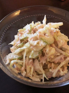 超簡単☆千切りキャベツとツナのさらだ-レシピのメイン写真