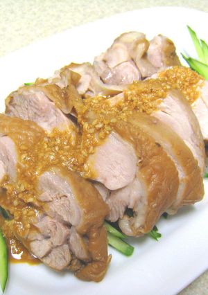 紅茶チキンで棒々鶏-レシピのメイン写真