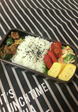 男子高校生弁当★110 回鍋肉弁当-レシピのメイン写真