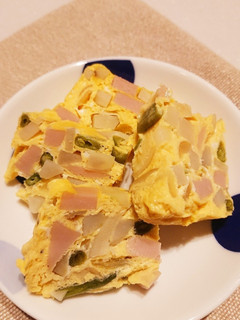 レンジで♪オープンオムレツ風-レシピのメイン写真