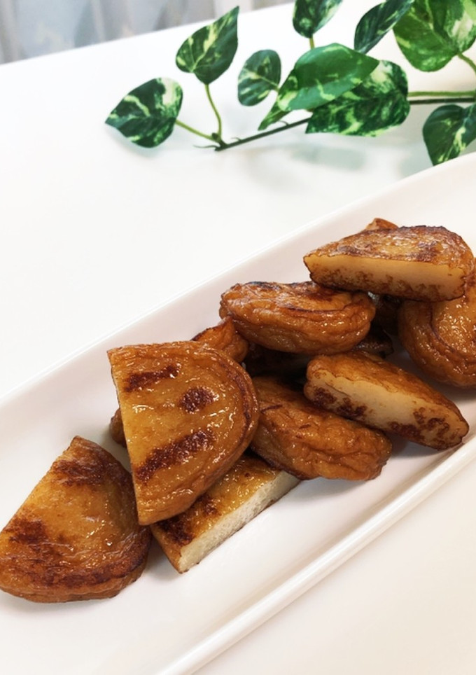 スピードおかず☆さつまあげ焼き-レシピのメイン写真