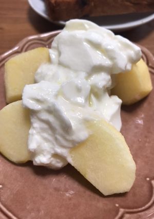 りんごヨーグルト-レシピのメイン写真