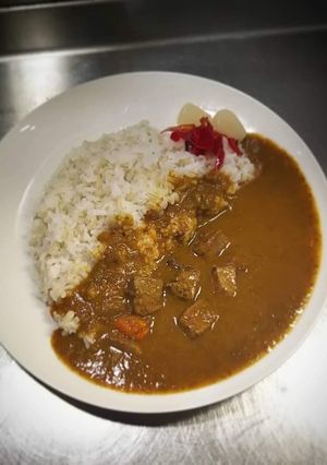 小麦粉から作る自家製ビーフカレー-レシピのメイン写真
