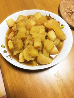 さつまいもとじゃがいもの煮物-レシピのメイン写真