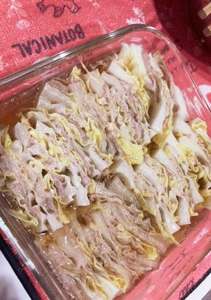 白菜と豚バラのミルフィーユ-レシピのメイン写真