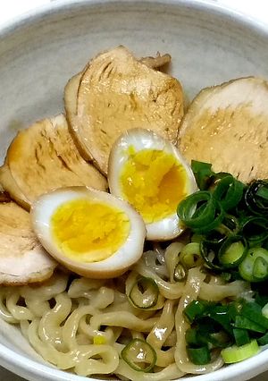 自家製鶏チャーシューで油そば-レシピのメイン写真