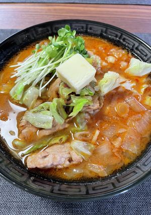 角煮の茹で汁は捨てないで本格味噌ラーメン-レシピのメイン写真