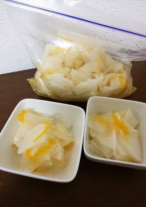 簡単 ゆず大根 漬け物-レシピのメイン写真