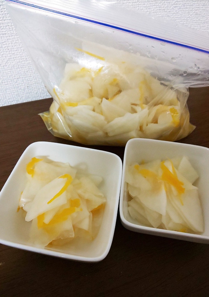 簡単 ゆず大根 漬け物-レシピのメイン写真