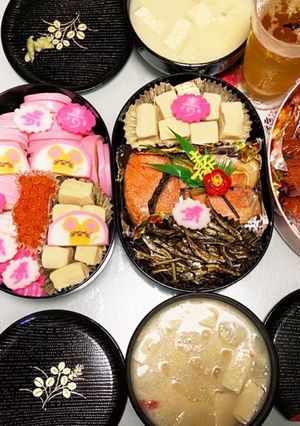 簡単　お節料理　お雑煮　たんぱく質メイン-レシピのメイン写真