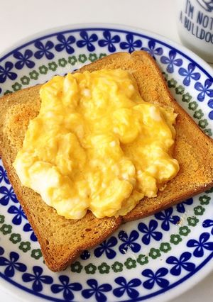 こんがりチーズとふんわりたまごのトースト-レシピのメイン写真