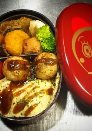オムソバとたこ焼きの関西寄り弁当-レシピのメイン写真