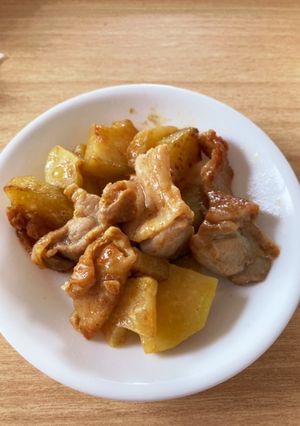 パパイヤと鶏モモのカレー風味-レシピのメイン写真