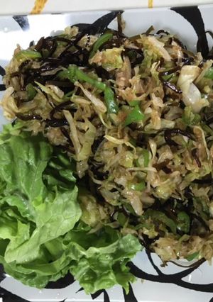 キャベツの昆布和え-レシピのメイン写真