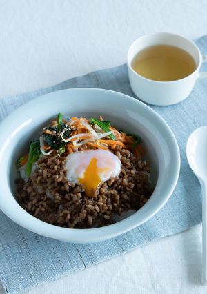 こどもも食べれる野菜たっぷりビビンバ-レシピのメイン写真