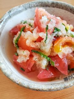 トマトおろし-レシピのメイン写真