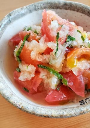 トマトおろし-レシピのメイン写真
