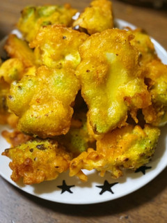 ロマネスコのカレー風味フリッター-レシピのメイン写真