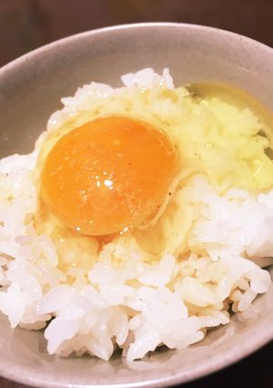 簡単！岩塩とめんつゆの卵かけご飯-レシピのメイン写真