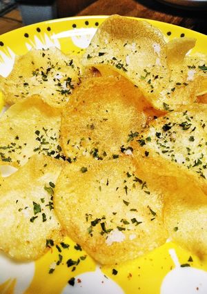 お家でポテトチップス-レシピのメイン写真
