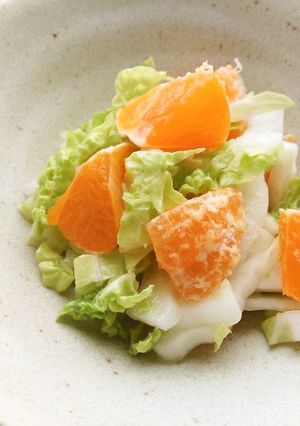 温州みかんと白菜のコールスロー♪さっぱり-レシピのメイン写真