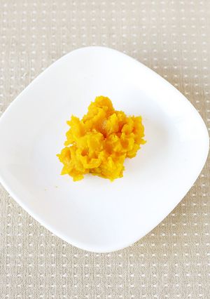 離乳食　野菜編　＜かぼちゃ＞-レシピのメイン写真