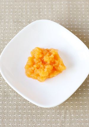 離乳食　野菜編　＜にんじん＞-レシピのメイン写真