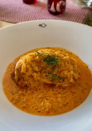 ＊鶏肉のパプリカクリーム煮＊-レシピのメイン写真