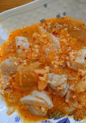 豆乳で鶏キムチ-レシピのメイン写真