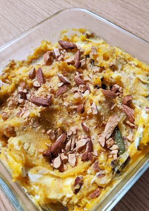 焼き芋とクリームチーズのサラダ-レシピのメイン写真