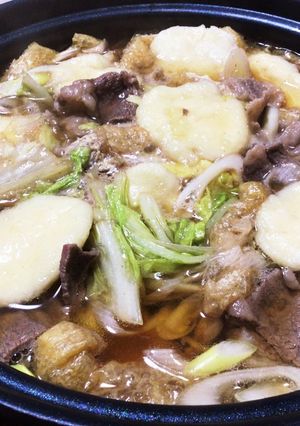 じゃがいもで作る☆ひっつみ鍋-レシピのメイン写真