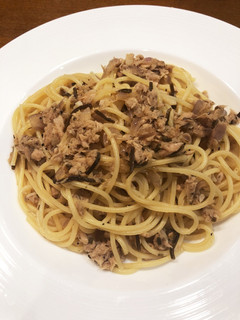 塩昆布とツナのパスタ-レシピのメイン写真