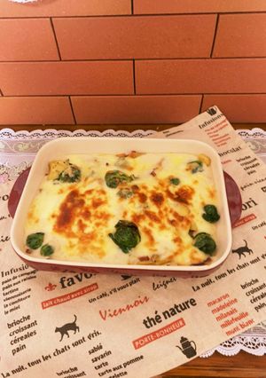 ミニキャベツと薩摩芋のチーズグラタン-レシピのメイン写真