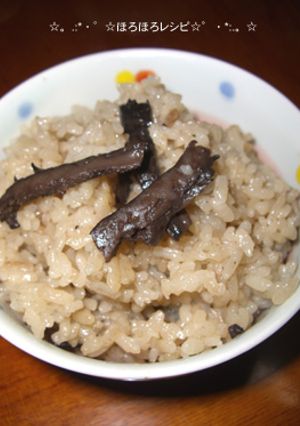 香茸の炊き込みご飯-レシピのメイン写真