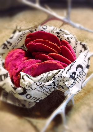 おさつせんべい♪紫芋-レシピのメイン写真