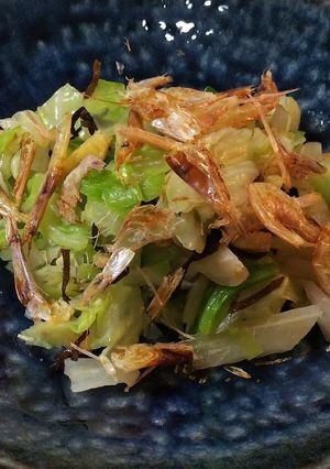 キャベツと塩こんぶの簡単おつまみ-レシピのメイン写真