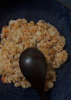 鮭フレークを使った超簡単チャーハン！-レシピのメイン写真
